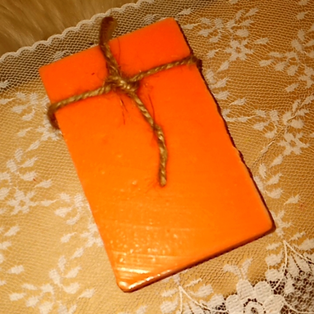 Orange Patchouli Cold Process Soap Bar